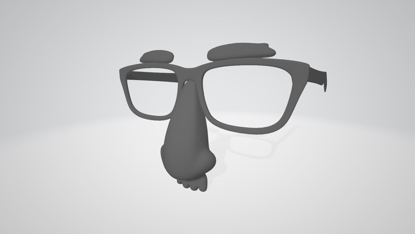 Disguise Mask Low-poly 3D model_20