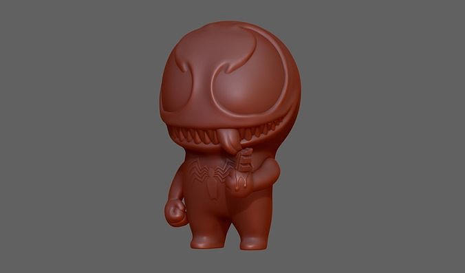 Baby Venom 3D print model