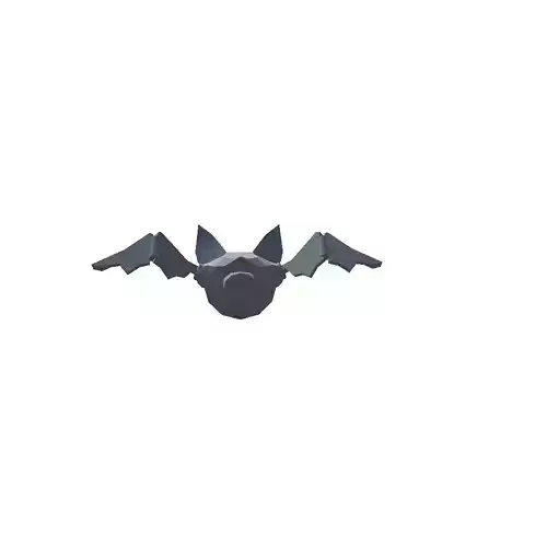 LaserBat bird Free low-poly 3D model