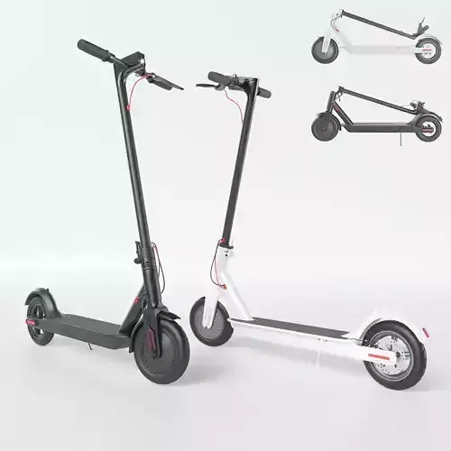 electric scooter Xiaomi Mijia Scooter 3D model