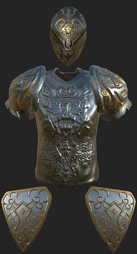 BlackDesert Helmet Free 3D model