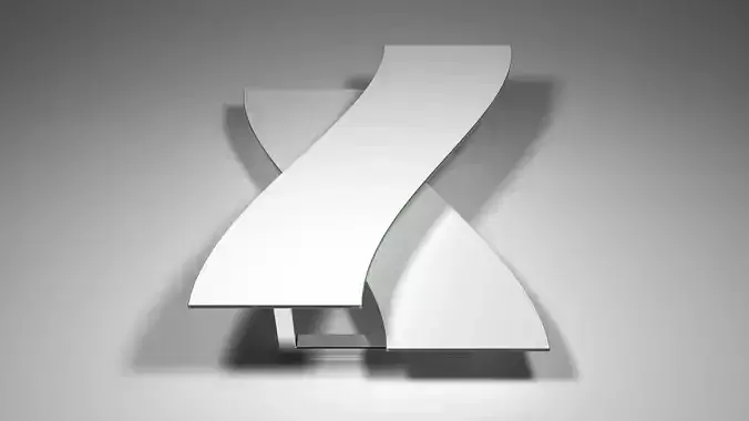 X Coffee Table - 3ds Max
