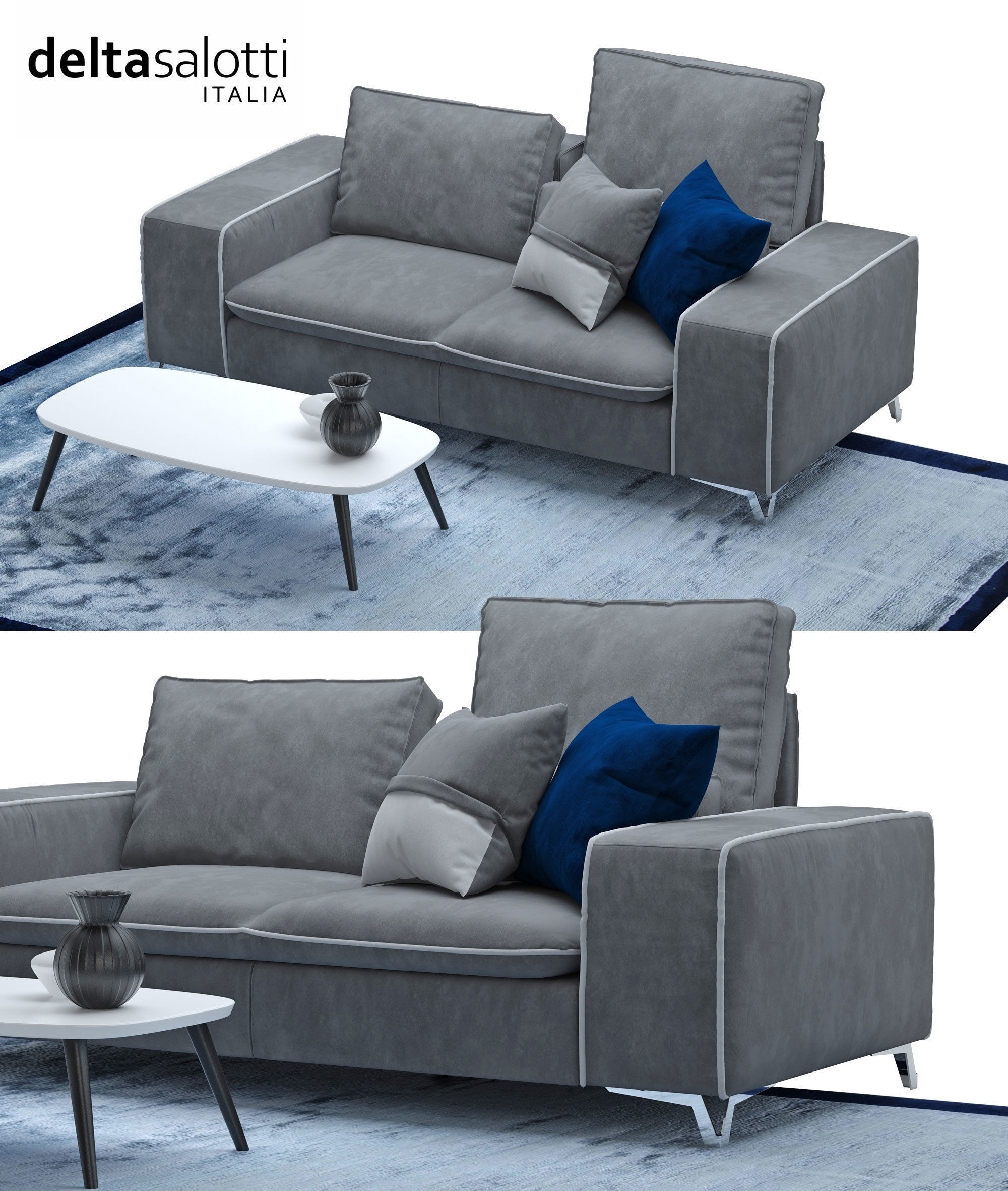 sofa Delta Salotti Frame 2 3D model_1