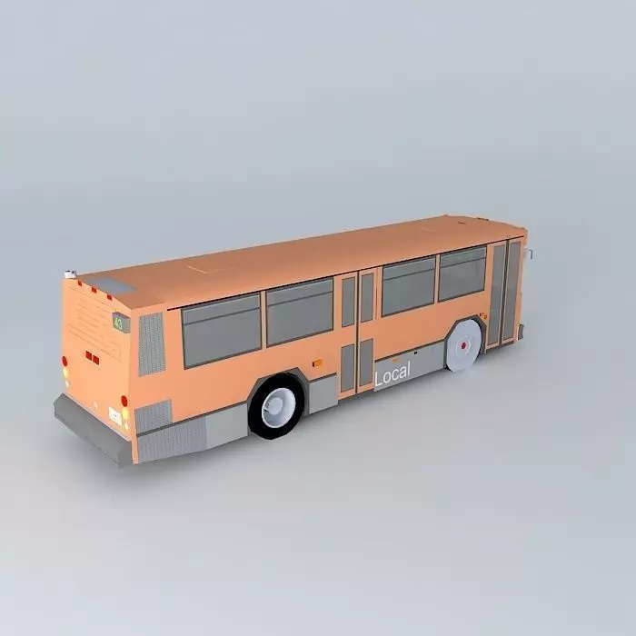 2001 gillig phantom Free 3D model