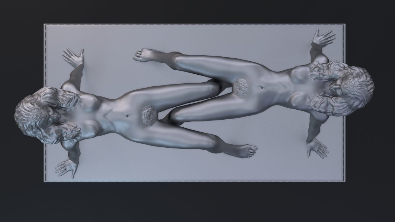 mannequin table from clockwork orange  3D print model_4