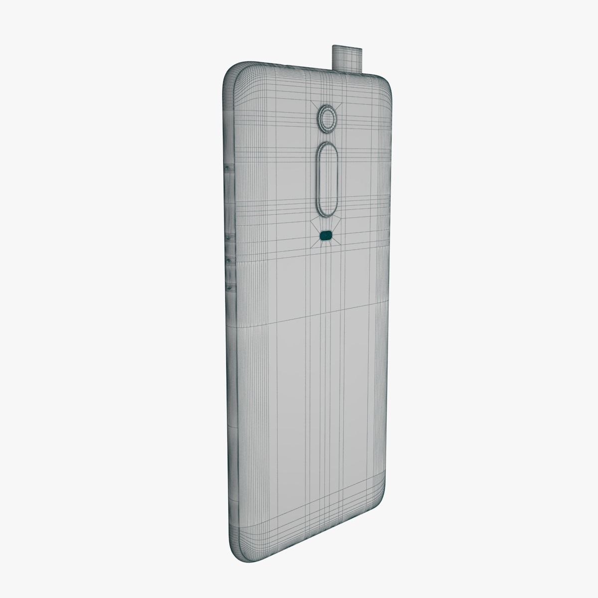 Xiaomi Mi 9T Red flame 3D model_8