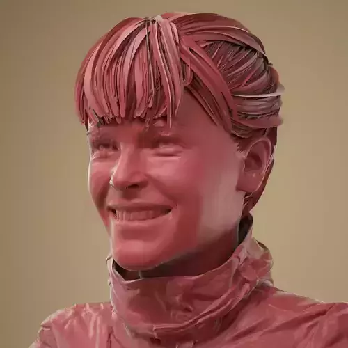 Facial Expression 0-02 Smile 3D model