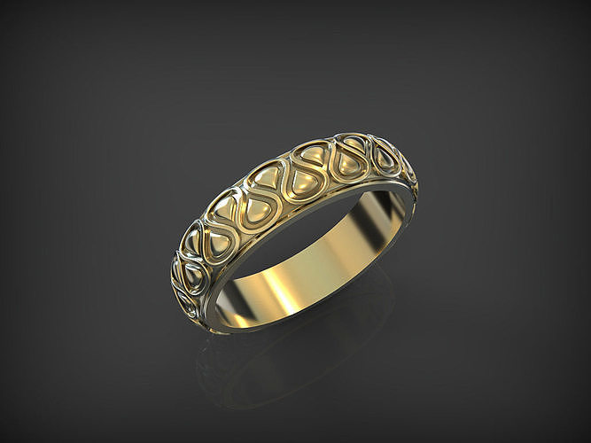Wedding Ring  3D print model