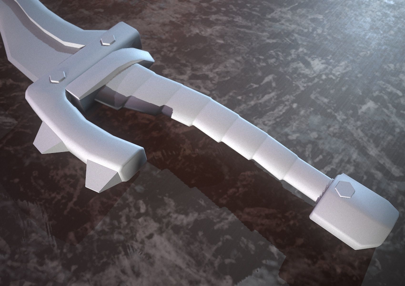 HIE Sword18 N1 Low-poly 3D model_8