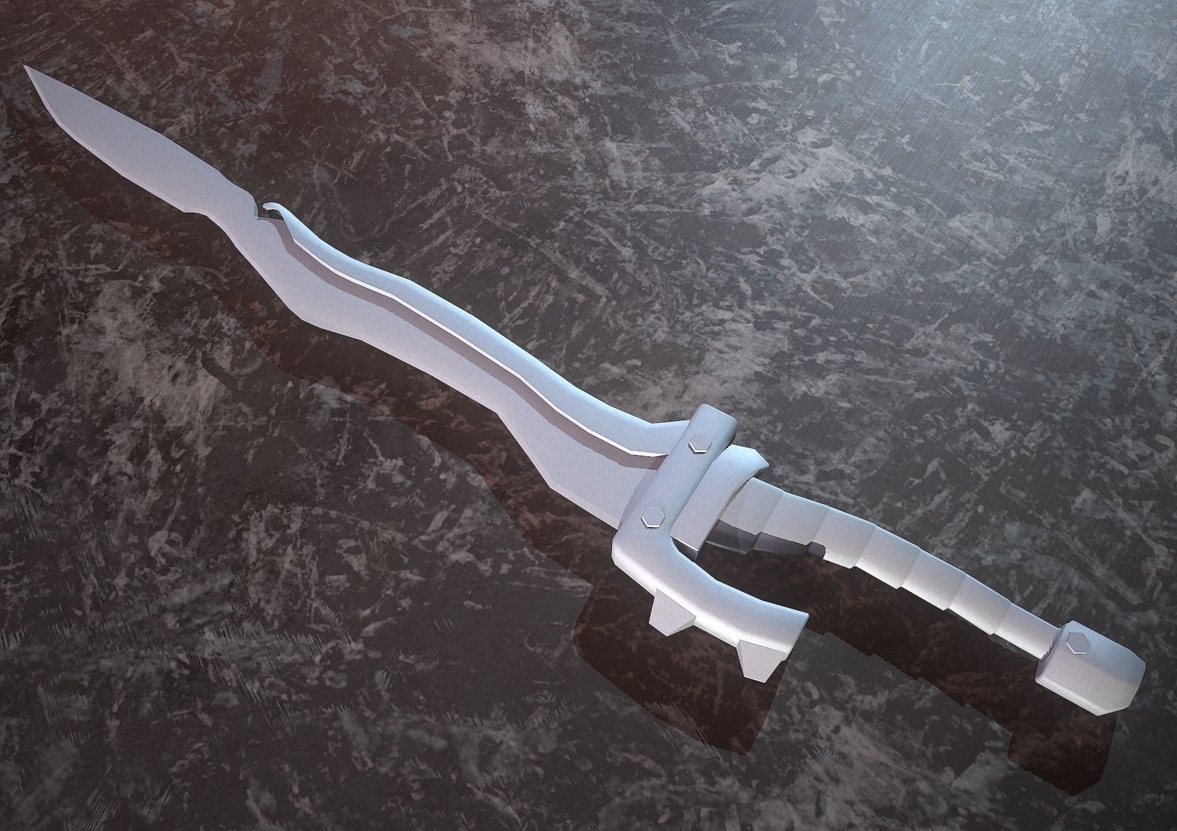 HIE Sword18 N1 Low-poly 3D model_13