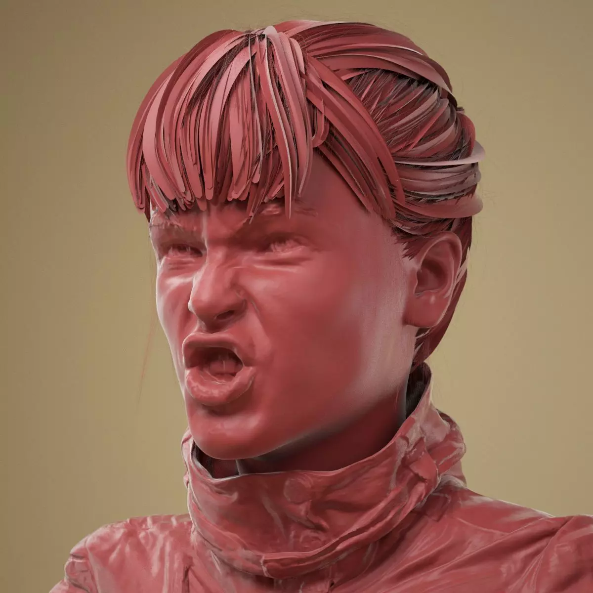 Facial Expression 0-20 Vicious 3D model_0