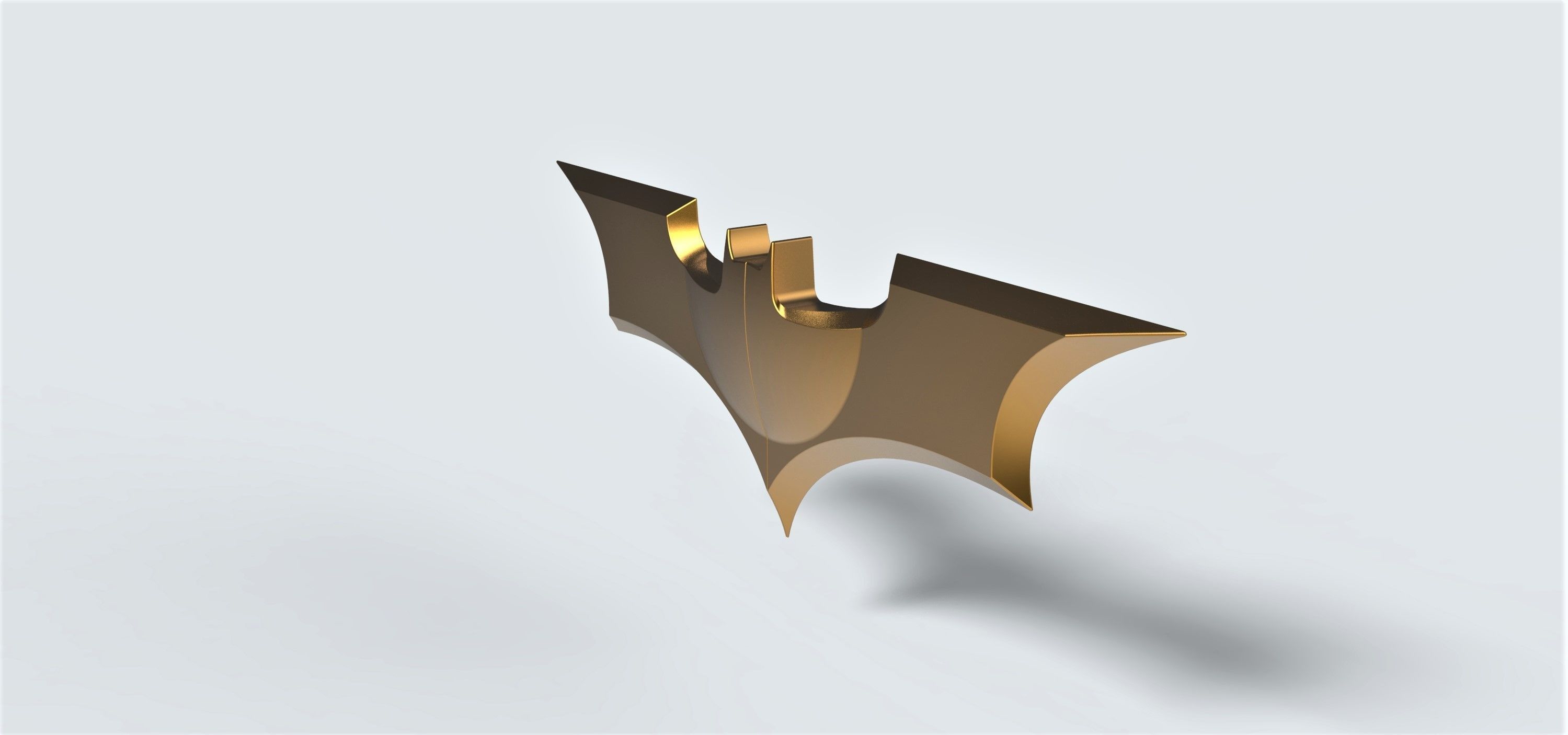 Batarang from the movie Dark Knight 3D print model_4