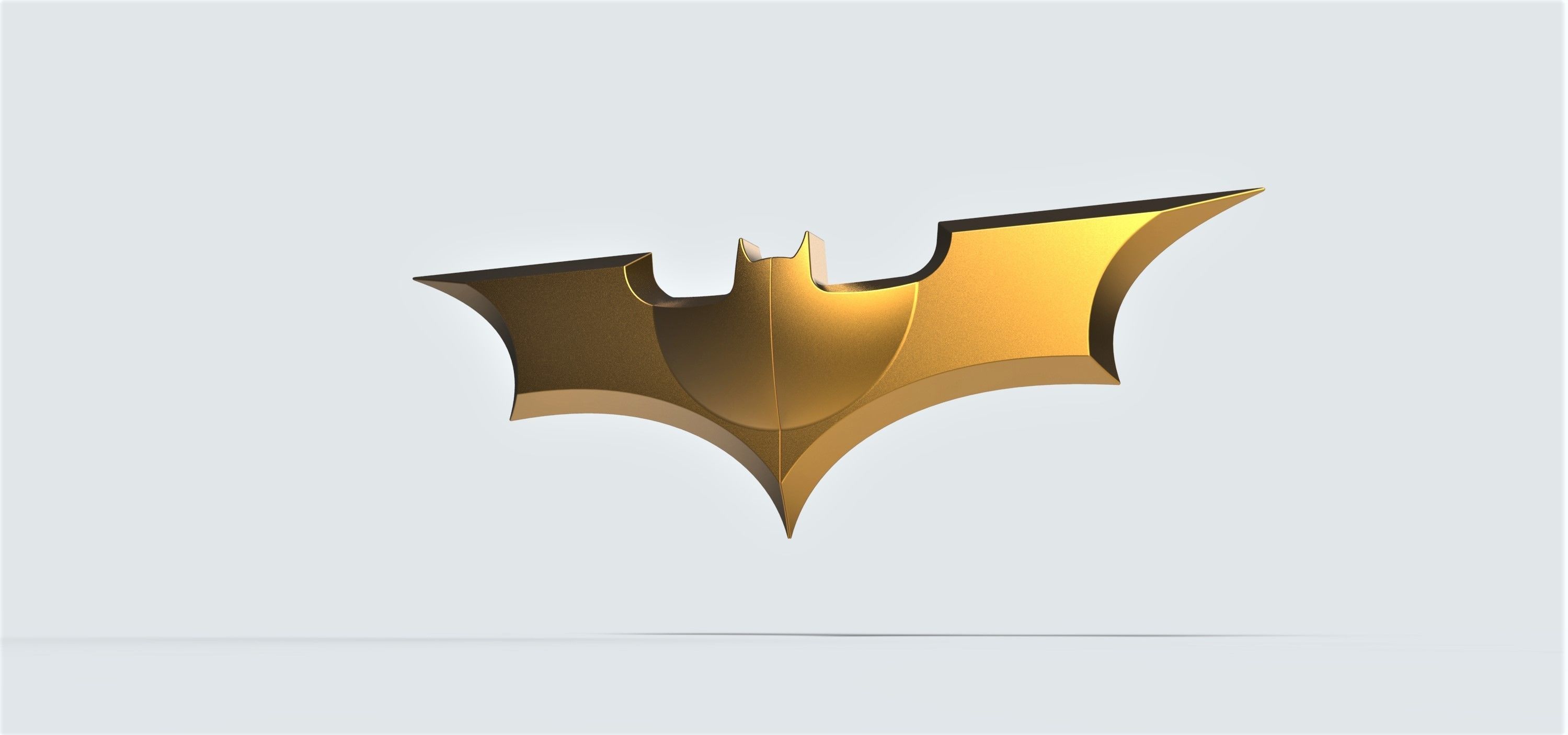 Batarang from the movie Dark Knight 3D print model_3