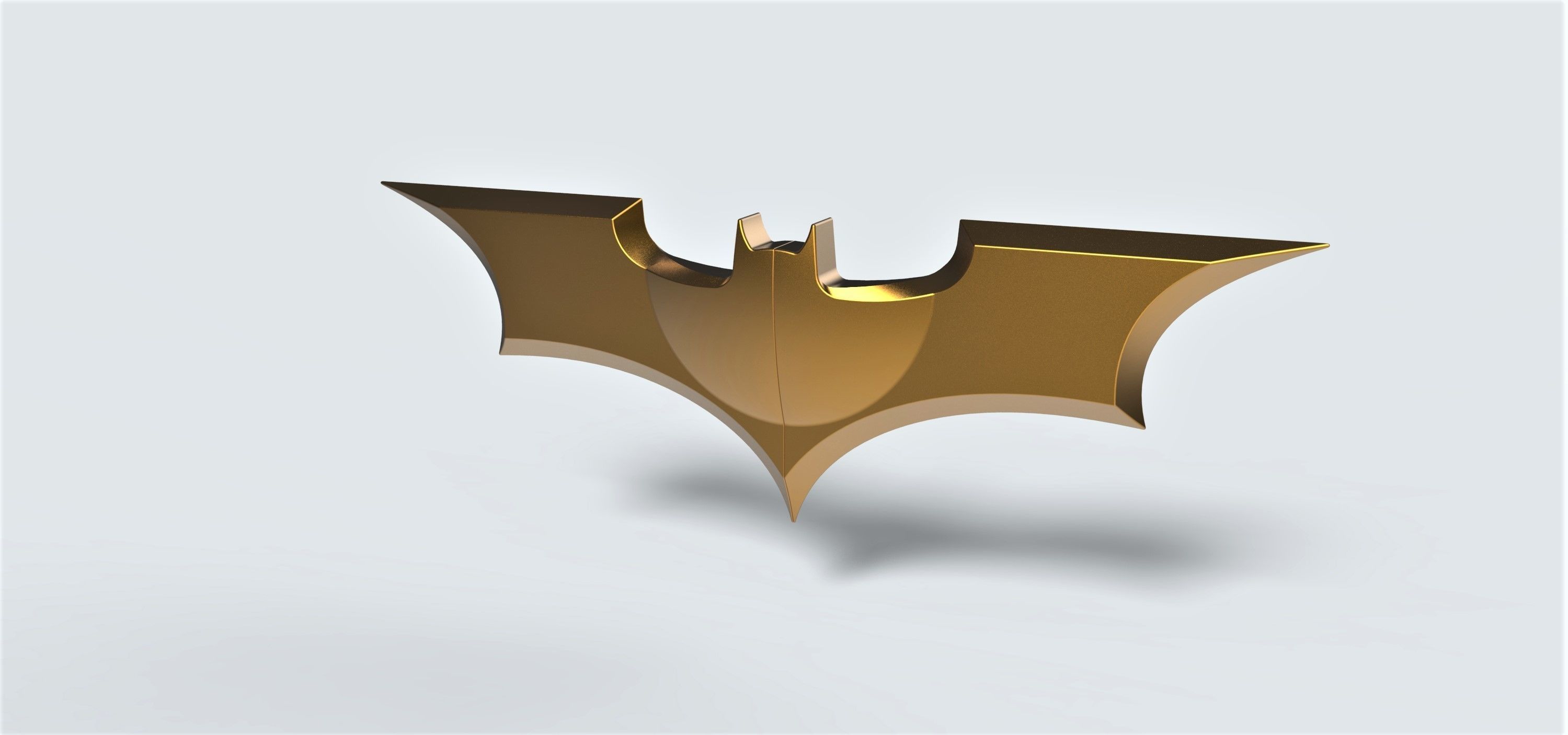 Batarang from the movie Dark Knight 3D print model_2