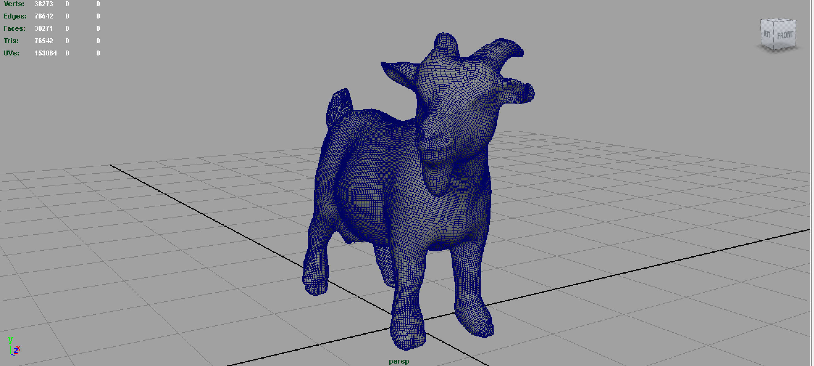 REALISTIC GOAT 3D model_4