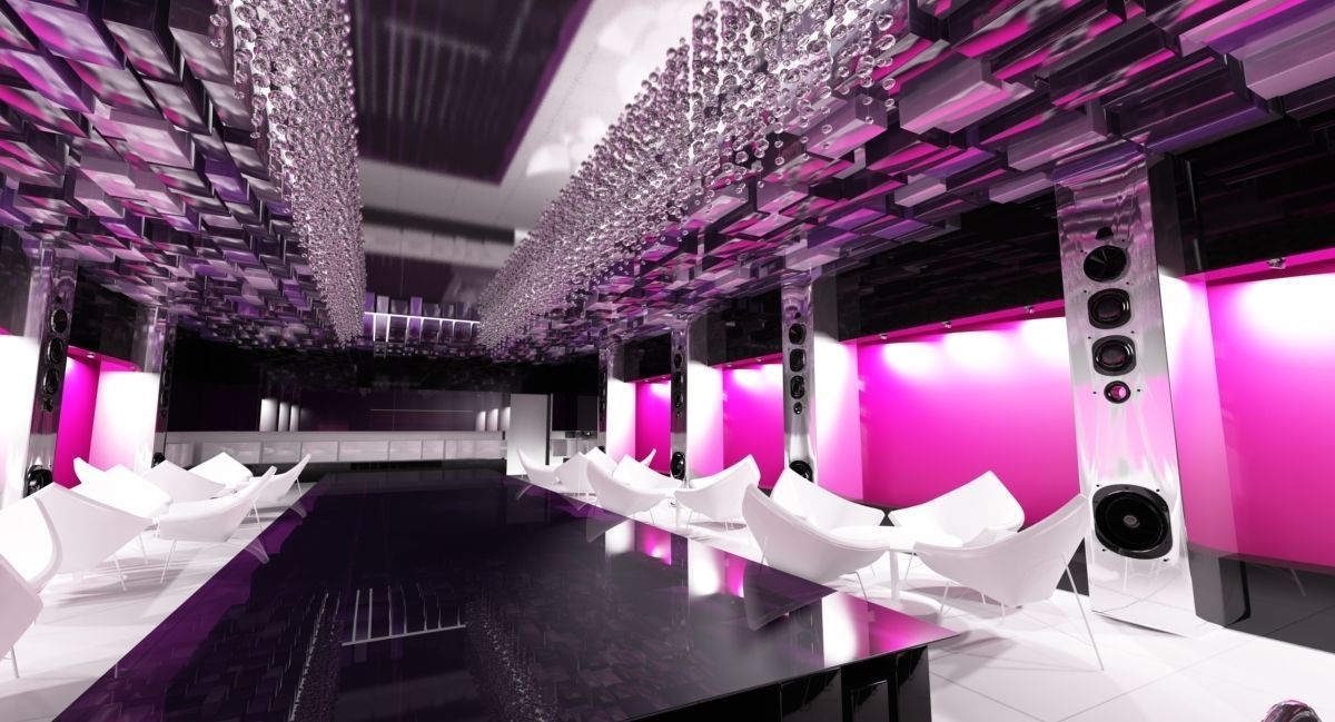 Night club or Bar 3D model_1
