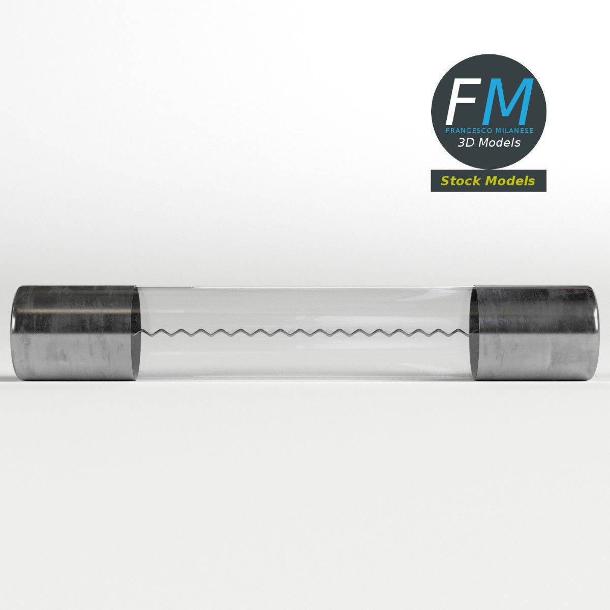 Electronic axial fuse 3D model_3