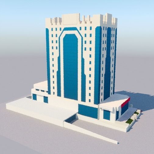  Public Prosecution Low-poly 3D model_3