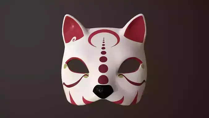 Decorative Mask PBR-Game ready