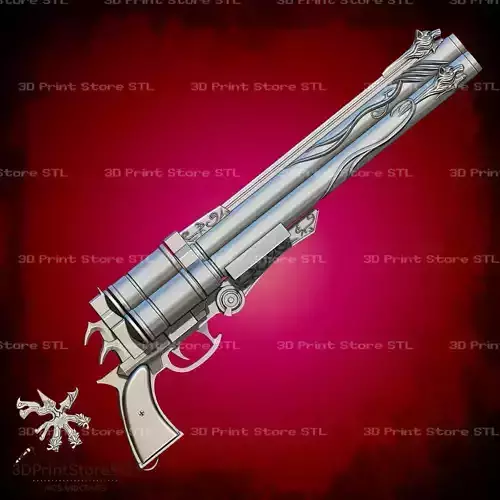 Vincent Valentine cerberus gun Cosplay Final Fantasy - STL File 3D print model