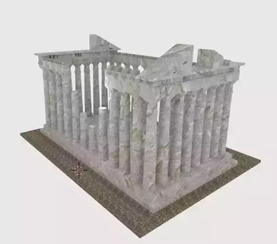 Blender 3D Athens Model Very Good quality