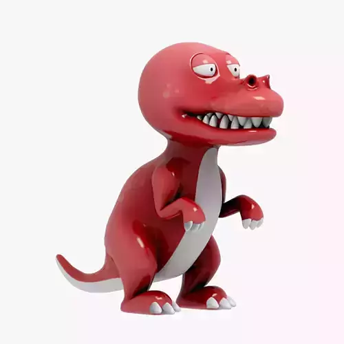 3D Dinosaur cartoon 4