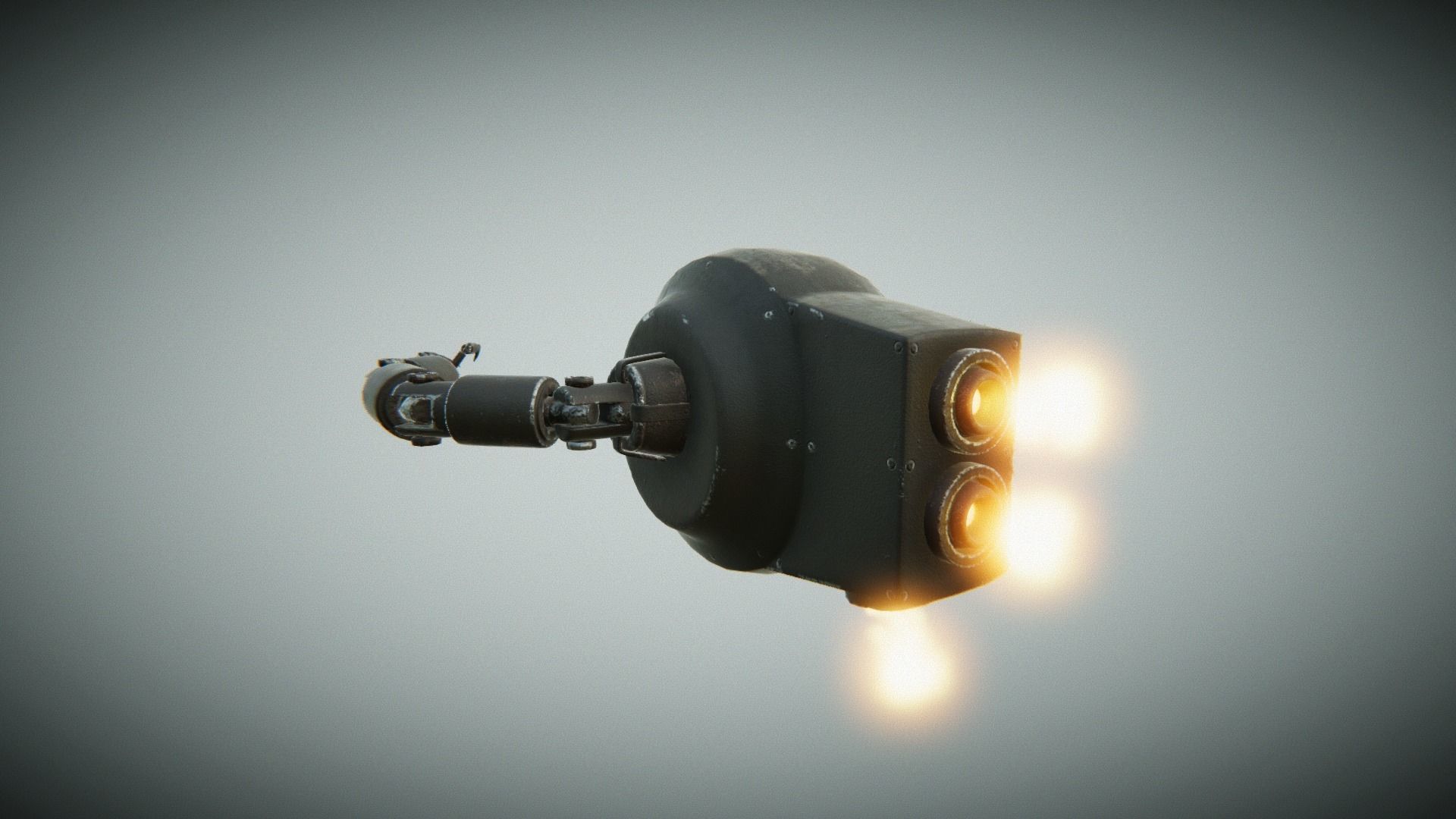 Fly Robot 3D model_5