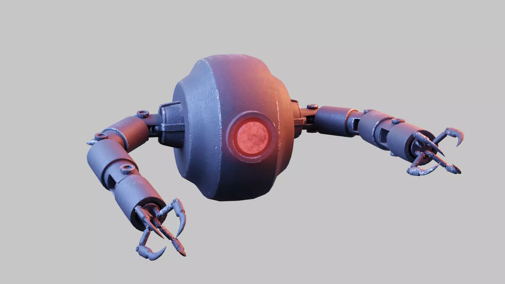 Fly Robot 3D model_0