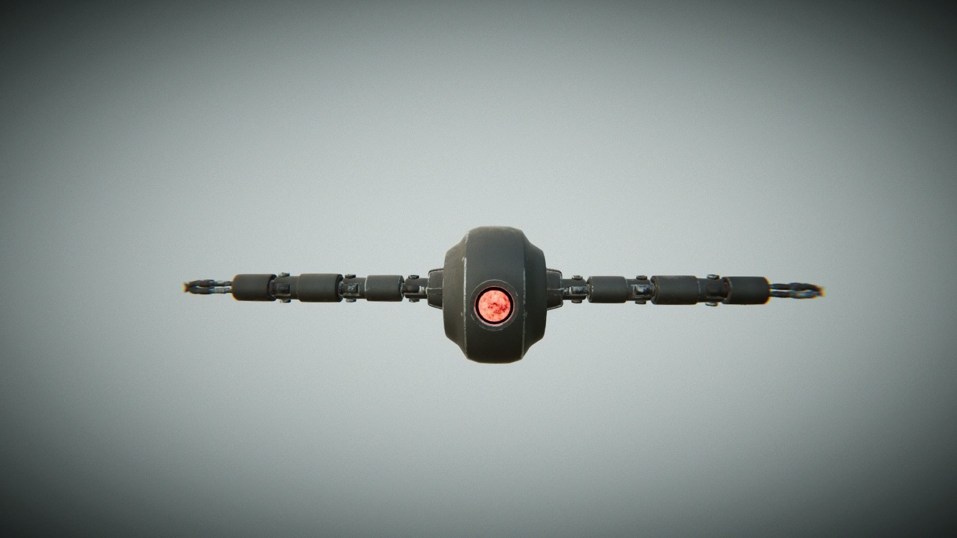 Fly Robot 3D model_9