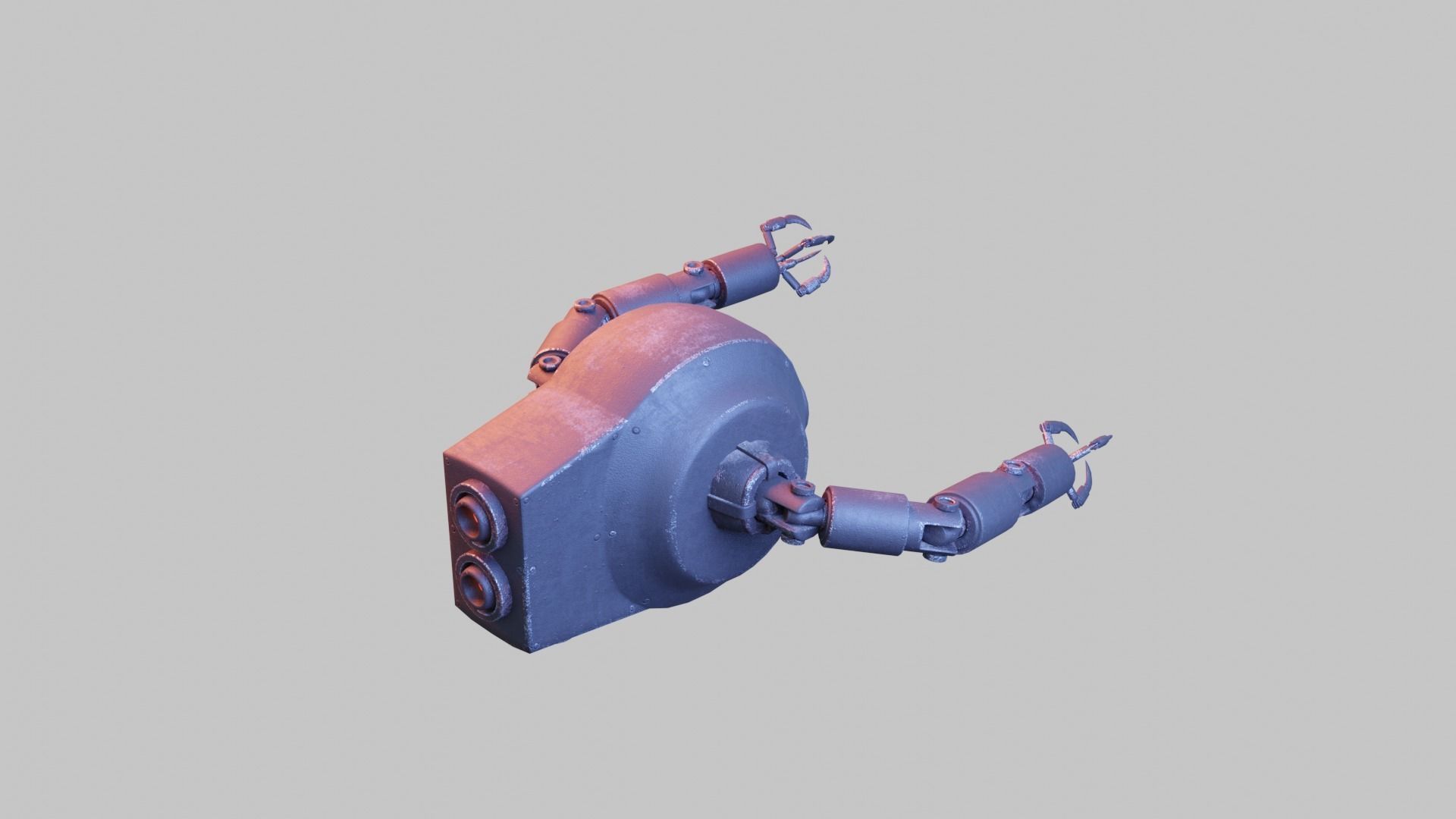 Fly Robot 3D model_2