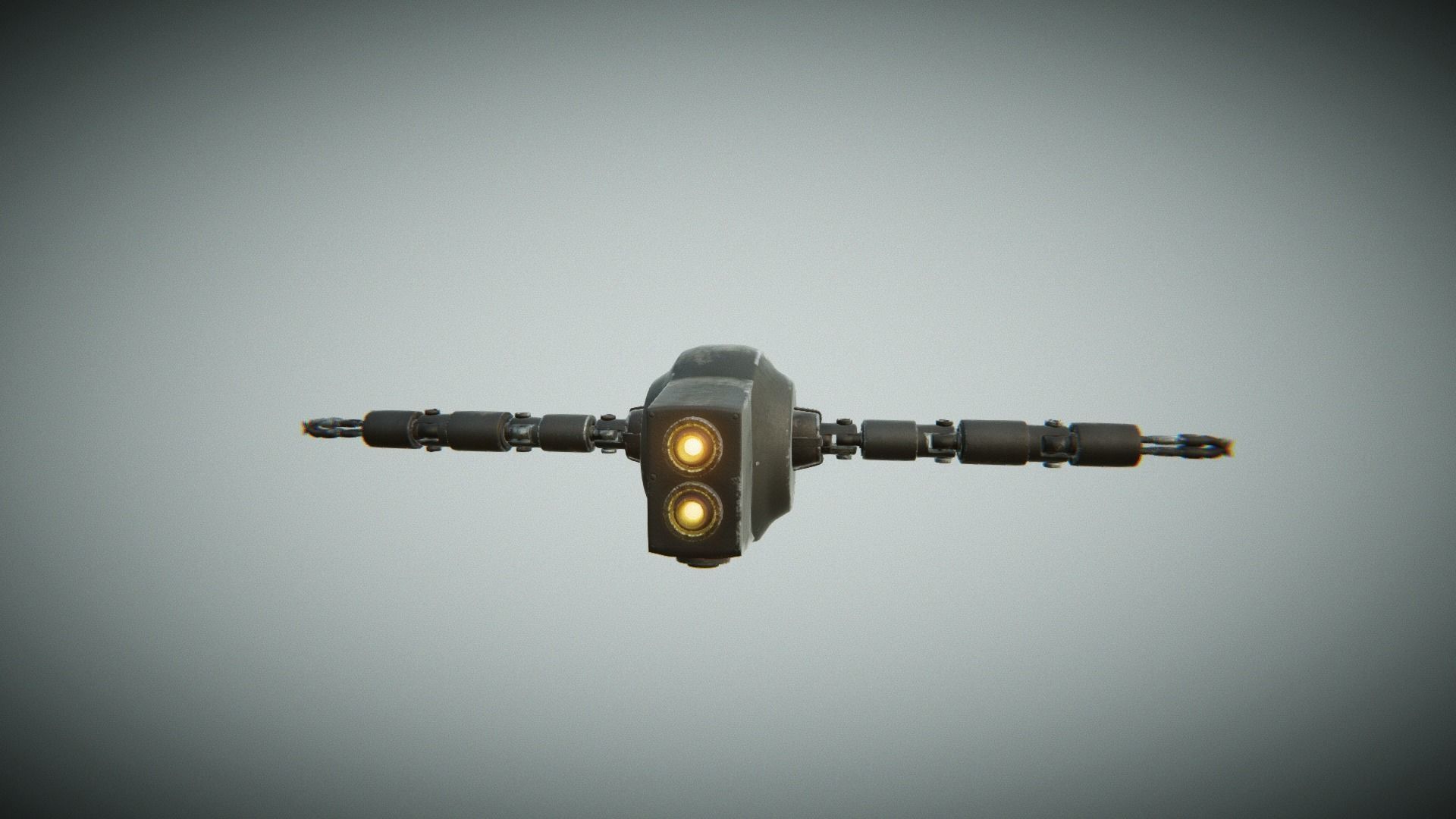 Fly Robot 3D model_10