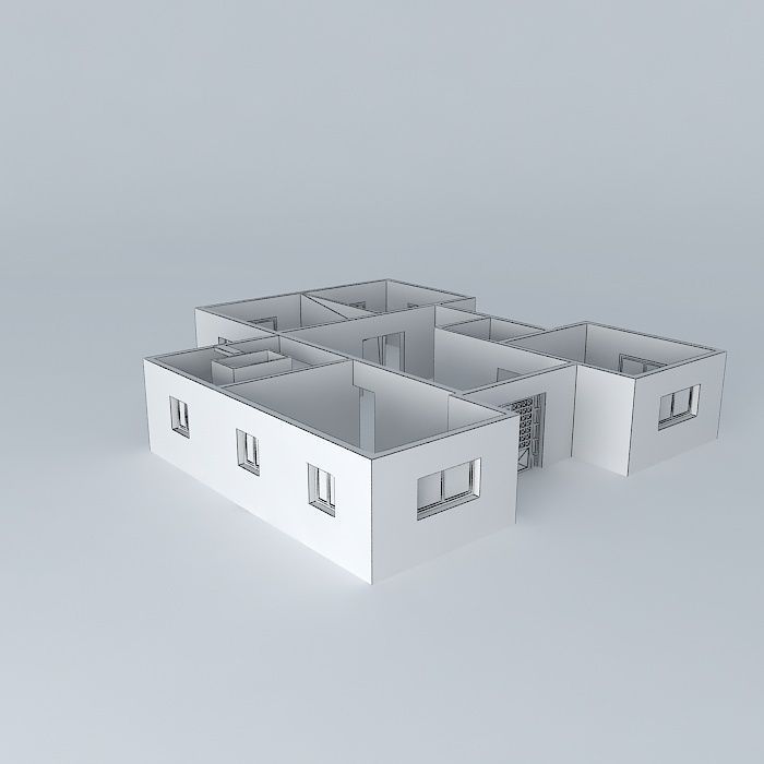 House Free 3D model_3