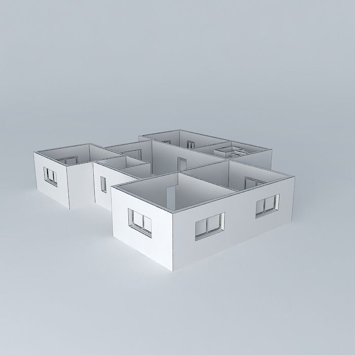 House Free 3D model_4
