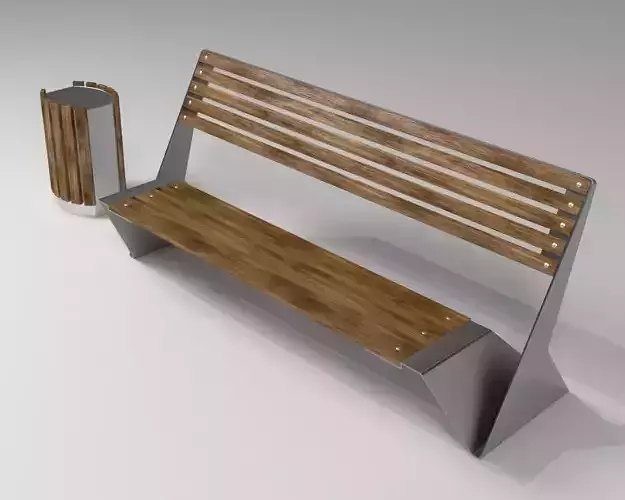 Street bench