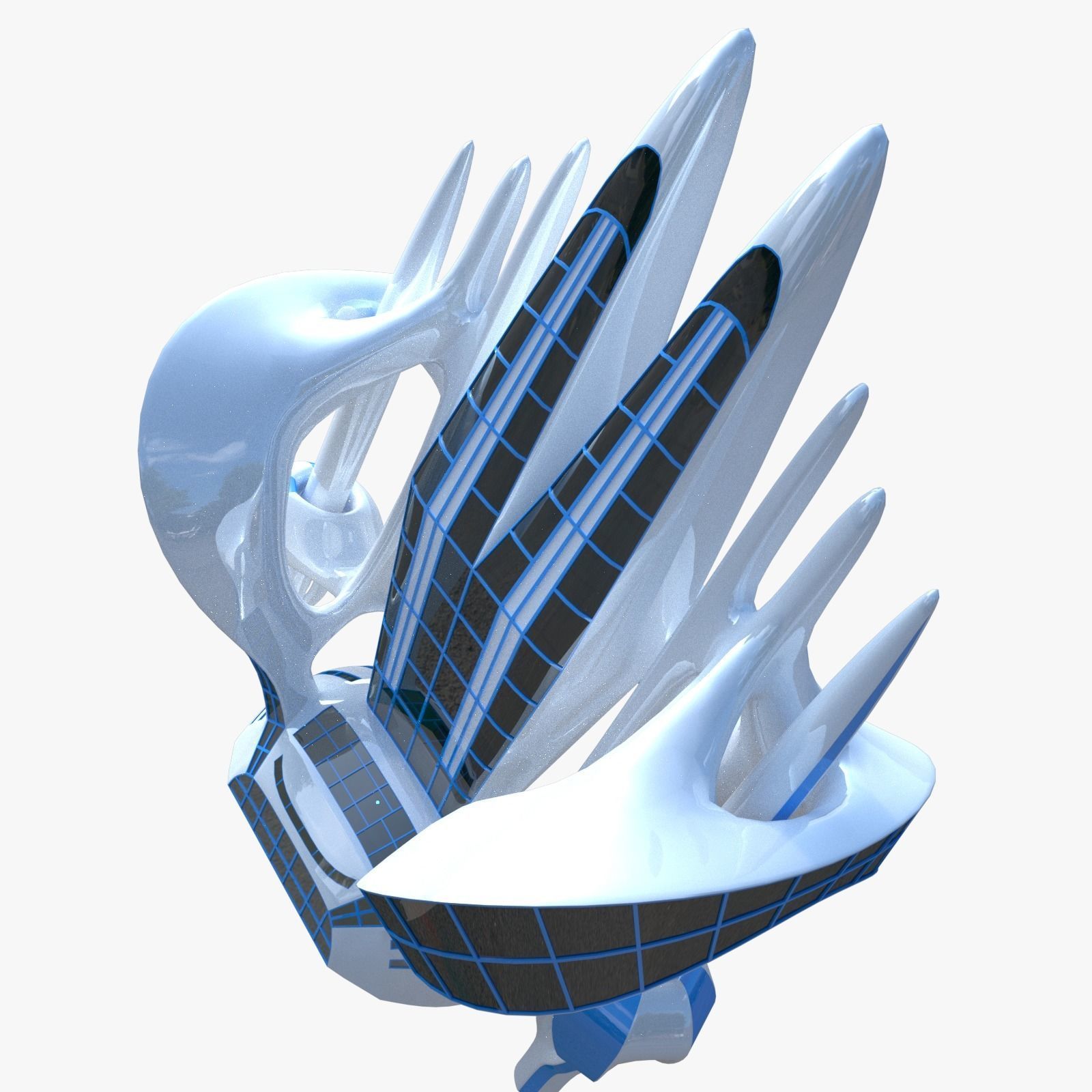 Future building II 3D model_3