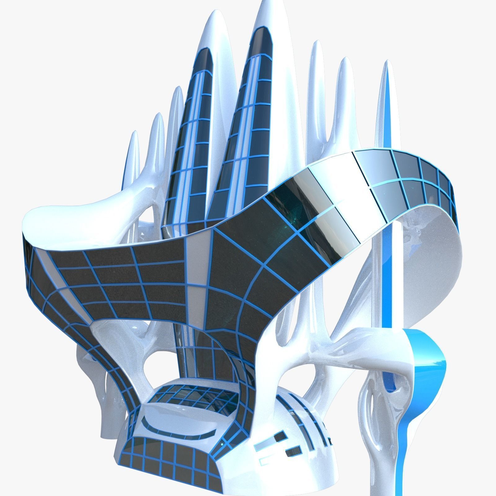 Future building II 3D model_2