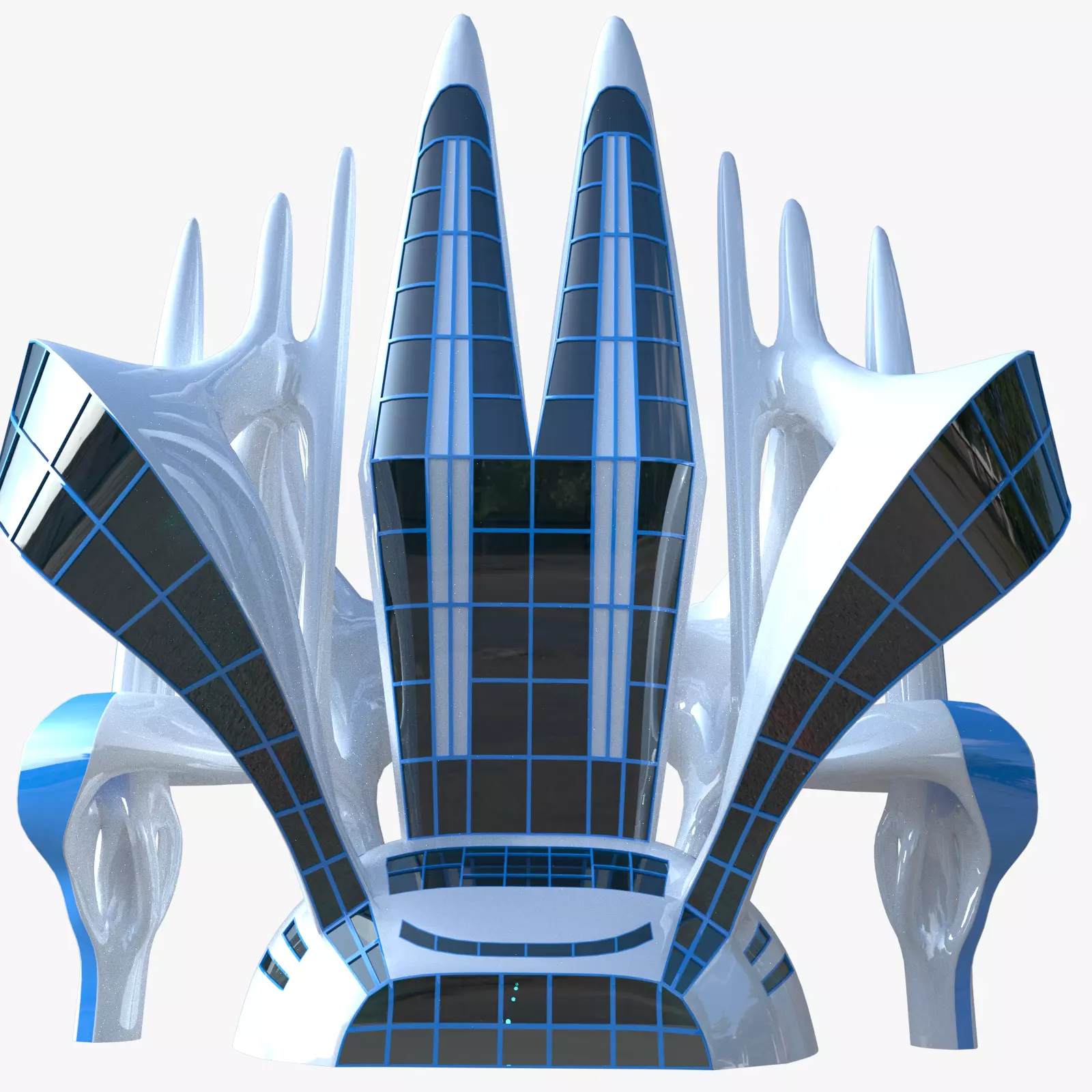 Future building II 3D model_0