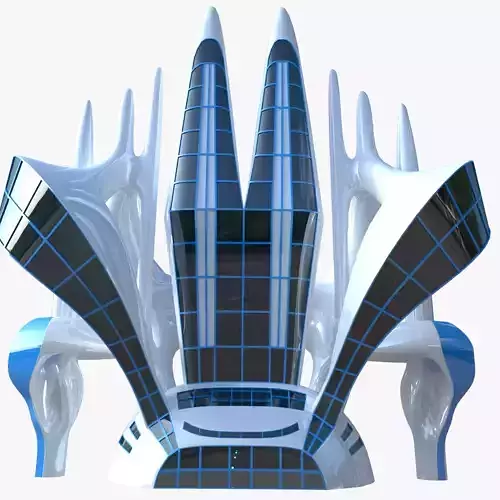 Future building II 3D model