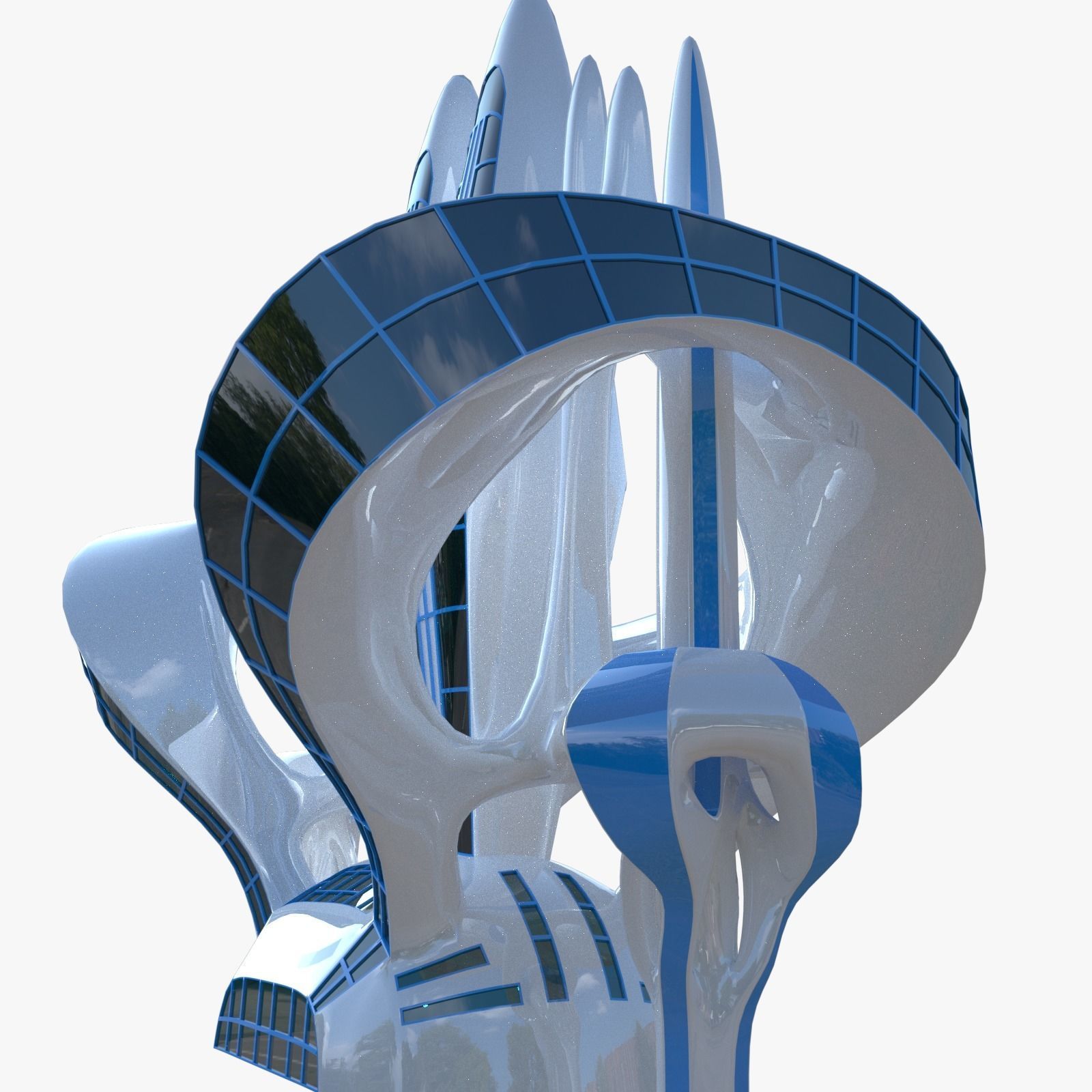 Future building II 3D model_5