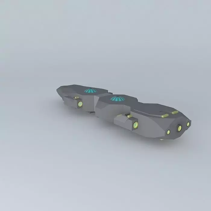 Experimental Assault Frigate Free 3D model_0