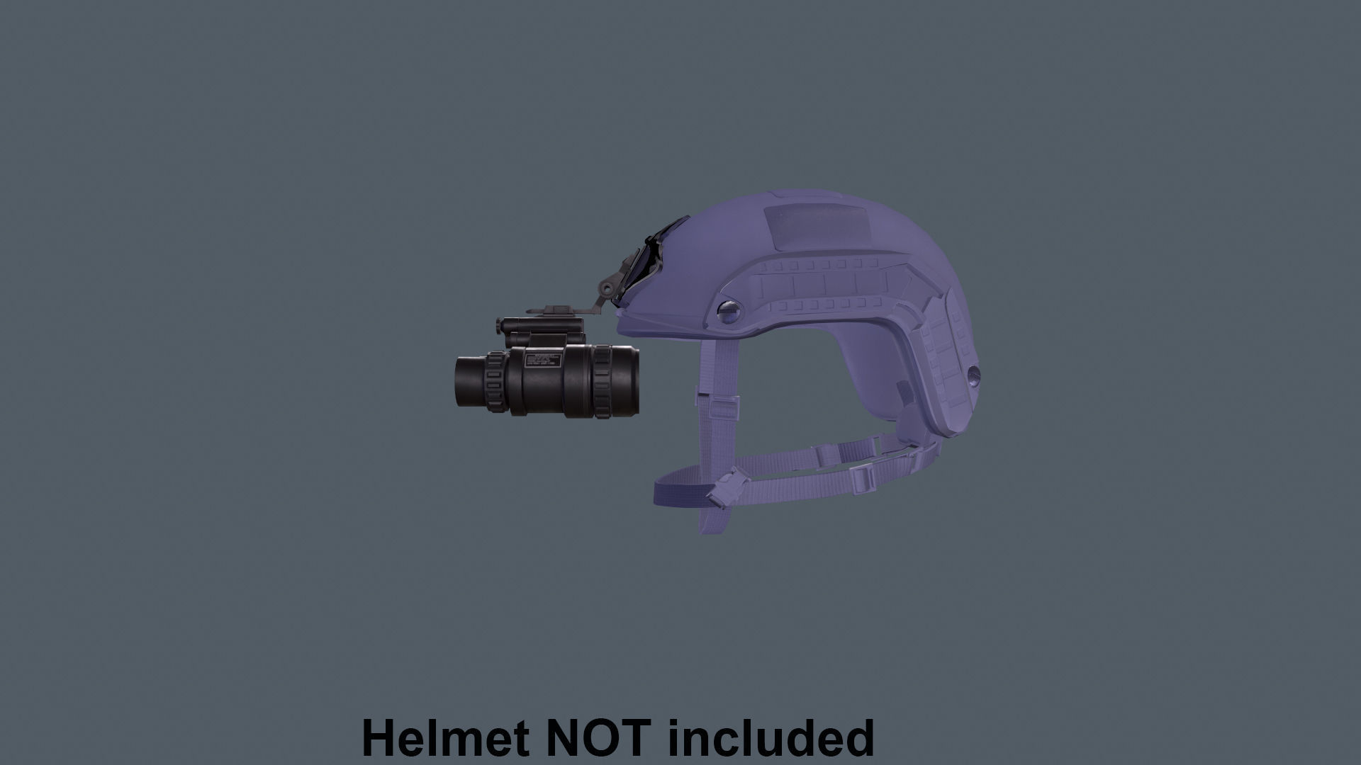 Helmet tactical gear Low-poly 3D model_14