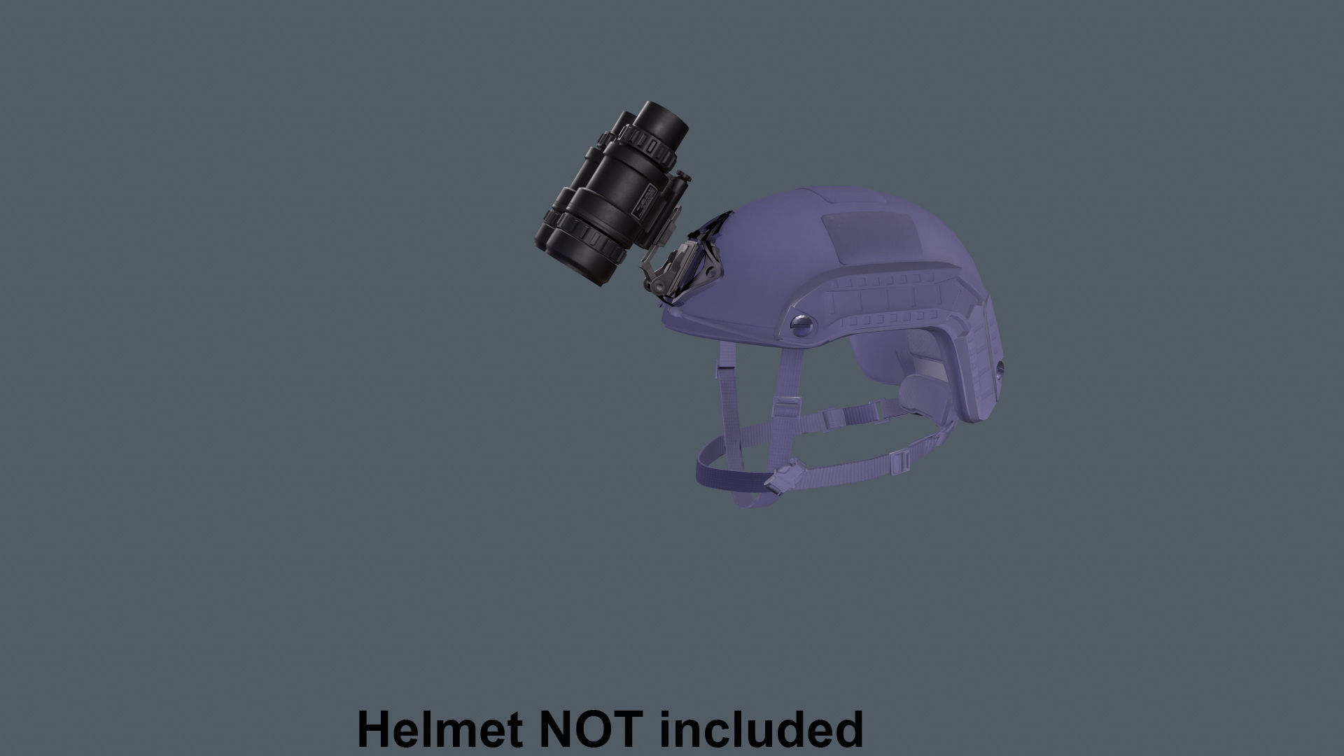 Helmet tactical gear Low-poly 3D model_13