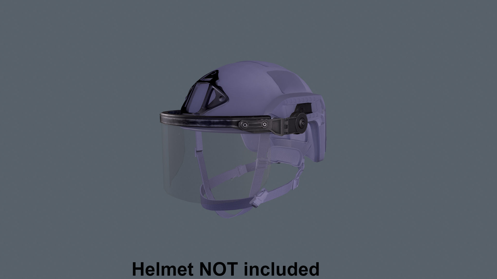 Helmet tactical gear Low-poly 3D model_23