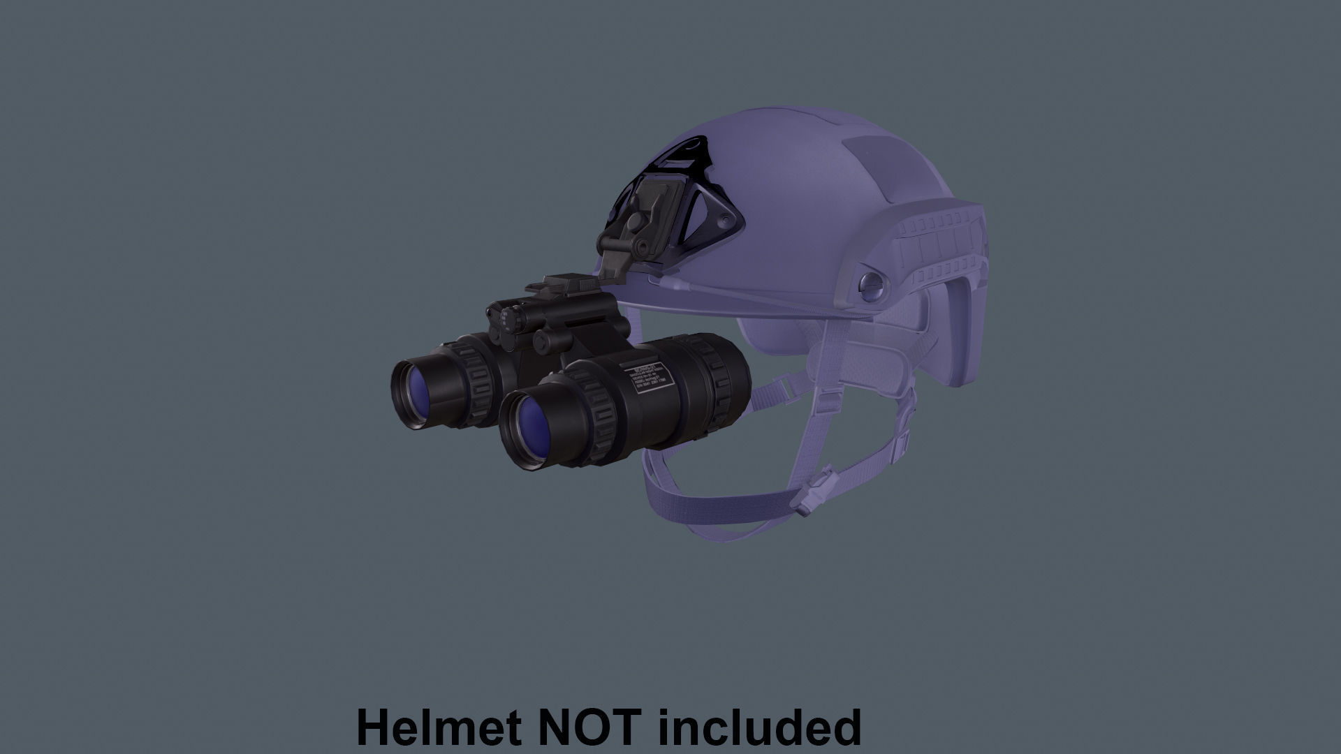 Helmet tactical gear Low-poly 3D model_12