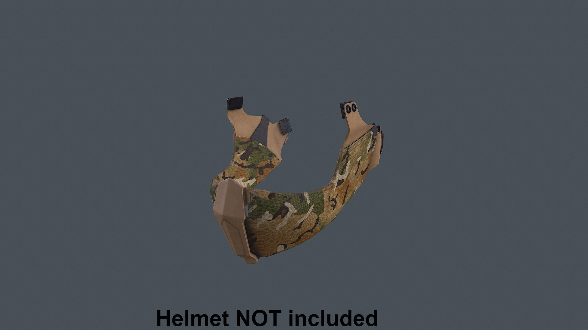 Helmet tactical gear Low-poly 3D model_8