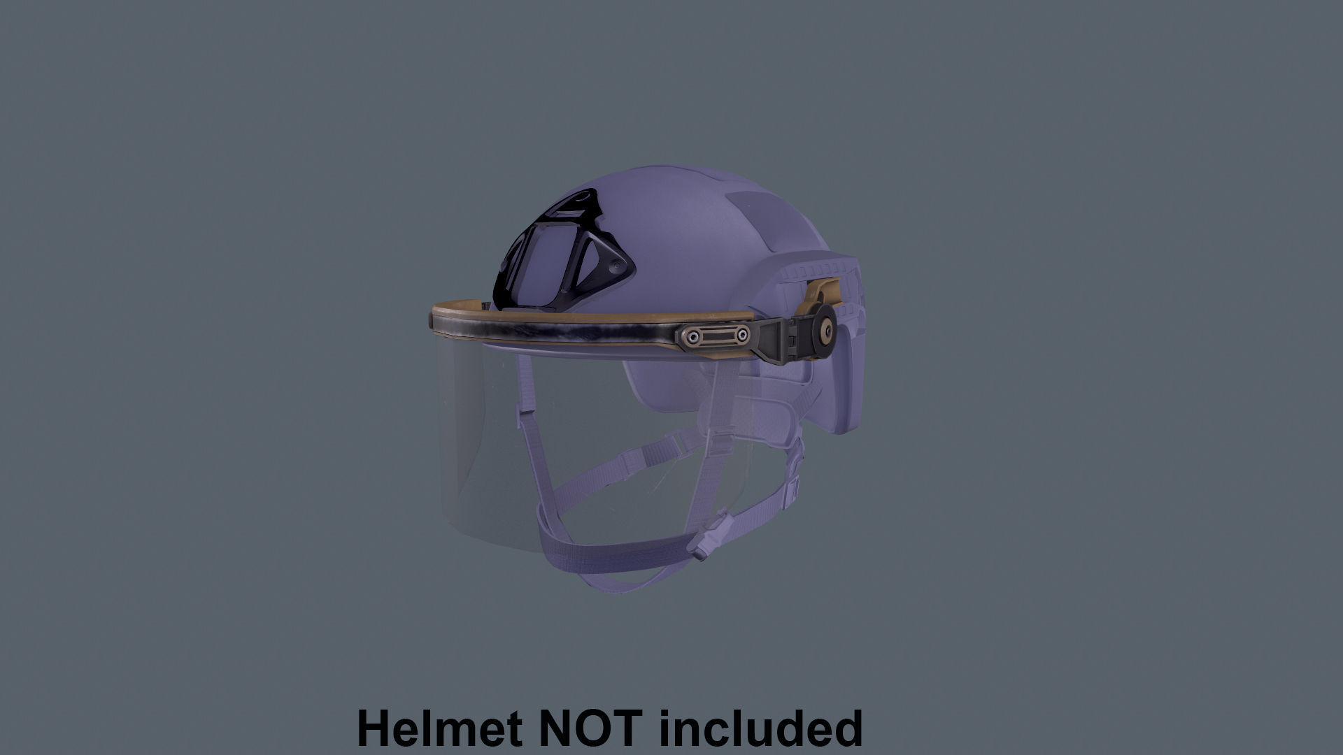 Helmet tactical gear Low-poly 3D model_21