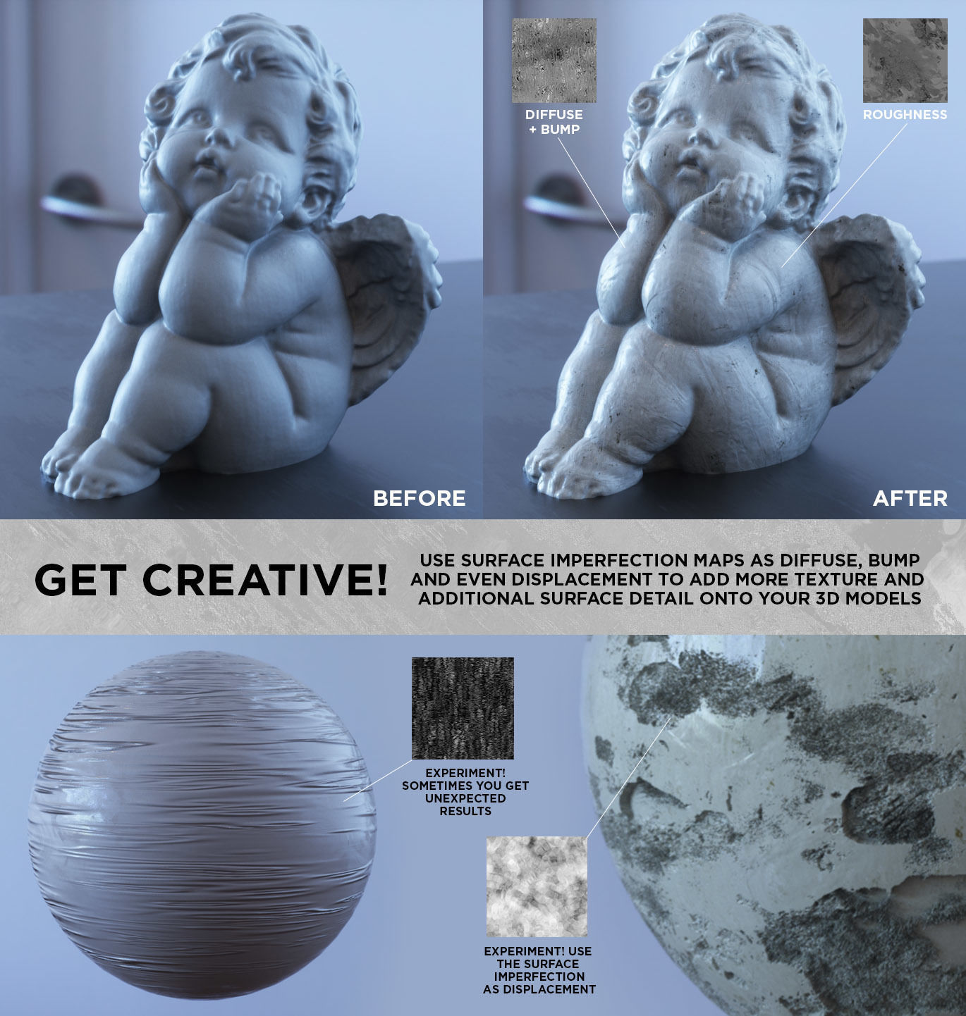 ULTIMATE PACK - 150 Tileable Roughness Maps - Part 1 And 2 Texture_7