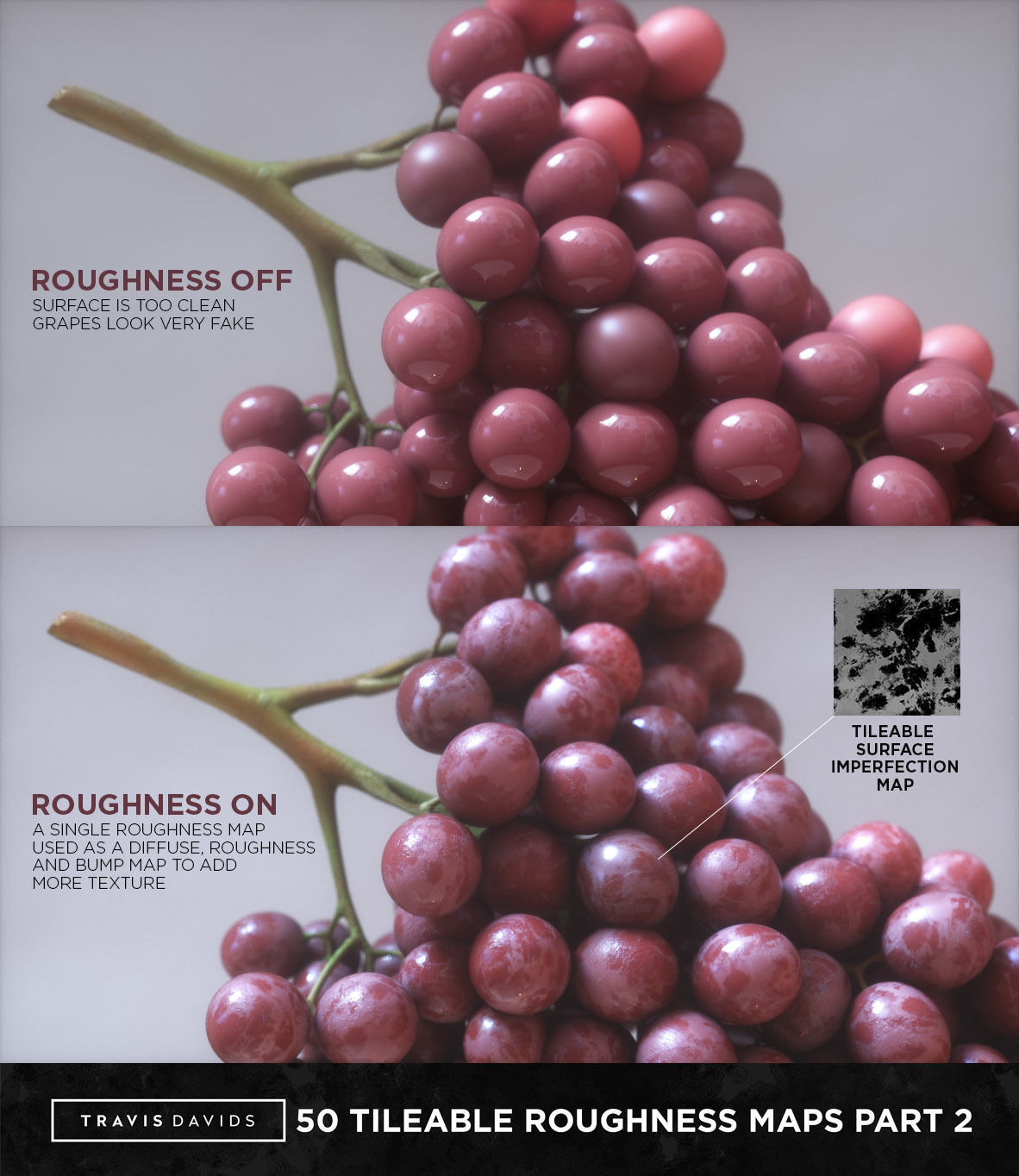 ULTIMATE PACK - 150 Tileable Roughness Maps - Part 1 And 2 Texture_6