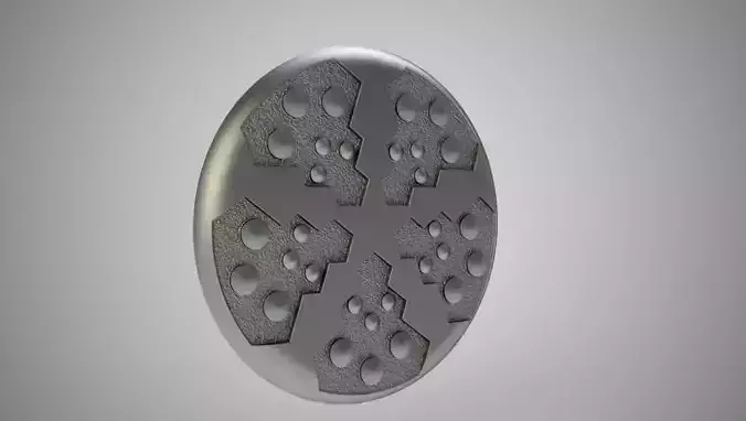Wooden Door Ornament 2 3D print model