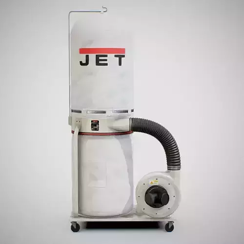 Sawdust Collector - JET 01 Clean Low-poly 3D model